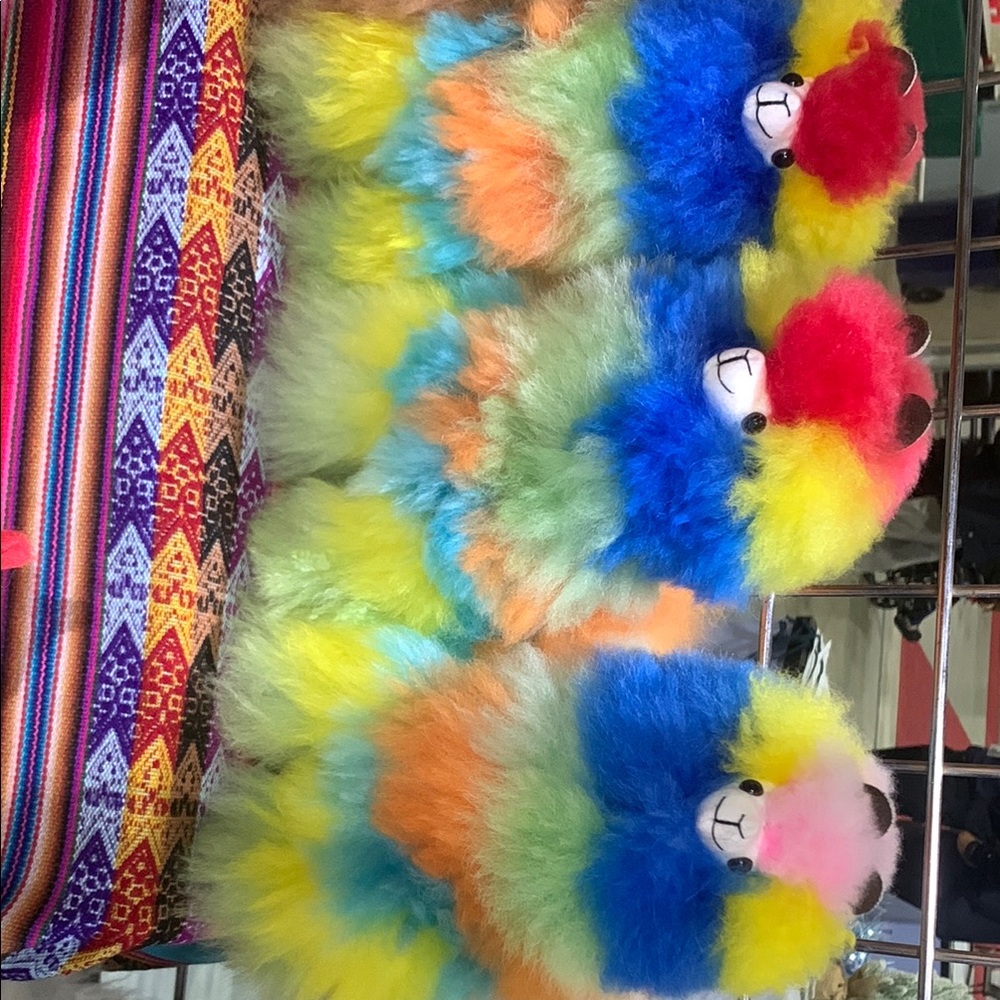 Colorful Plush Llama Toys